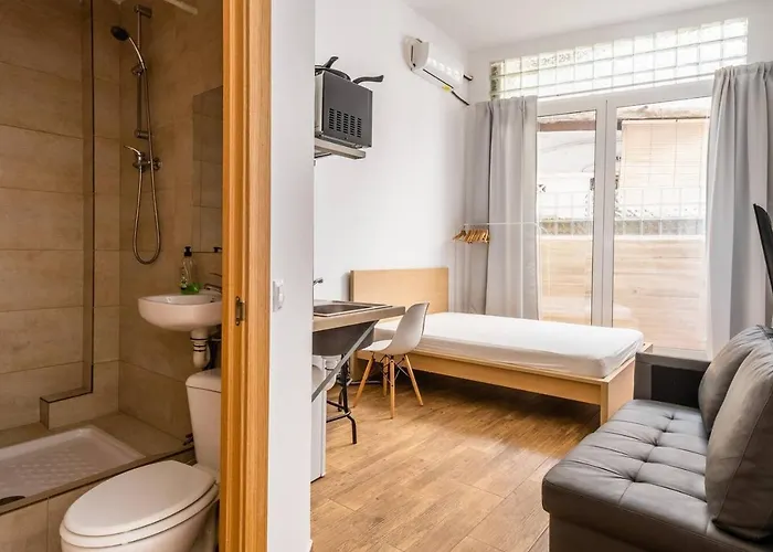 Bcn Lofts Camp Nou Apartments, 2021 Built, Featuring Free Underground Parking, Wifi, Aircon, Kitchen, Etc